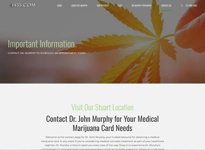 Florida Medical Marijuana Web Design Company