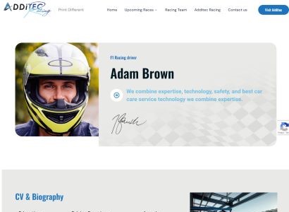 Wordpress Car Racing website designs