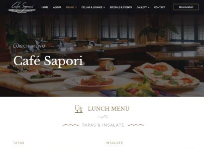 Florida Restaurant Website Design Services