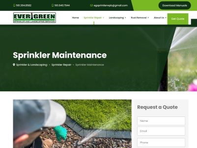 Florida Irrigation Repair Web Designers