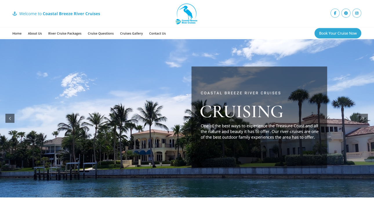 River Cruises Web Design Company